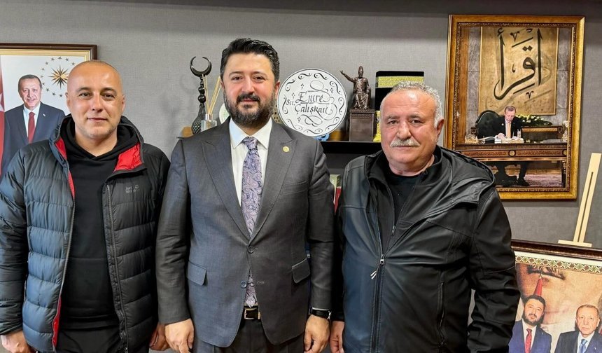 Milletvekili Emre Çalışkan, TBMM’de Nevşehirli Konuklarını Ağırladı