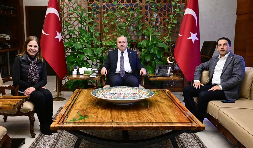 Nevşehir Valisi Fidan, Meksikalı TV Yapımcısını Ağırladı