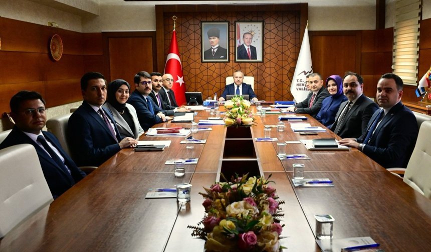 Nevşehir’de İlçe Değerlendirme Toplantısı Gerçekleştirildi