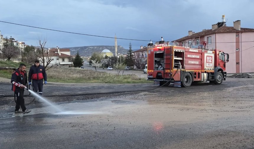 Avanos’ta Yoğun Yağış: Belediye Ekipleri Anında Müdahale Etti