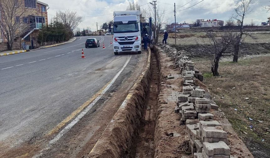 Kavak’ta Altyapı Çalışmaları Başladı