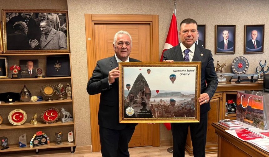 Göreme Belediye Başkanı Eren’den Bayraktar’a Hayırlı Olsun Ziyareti