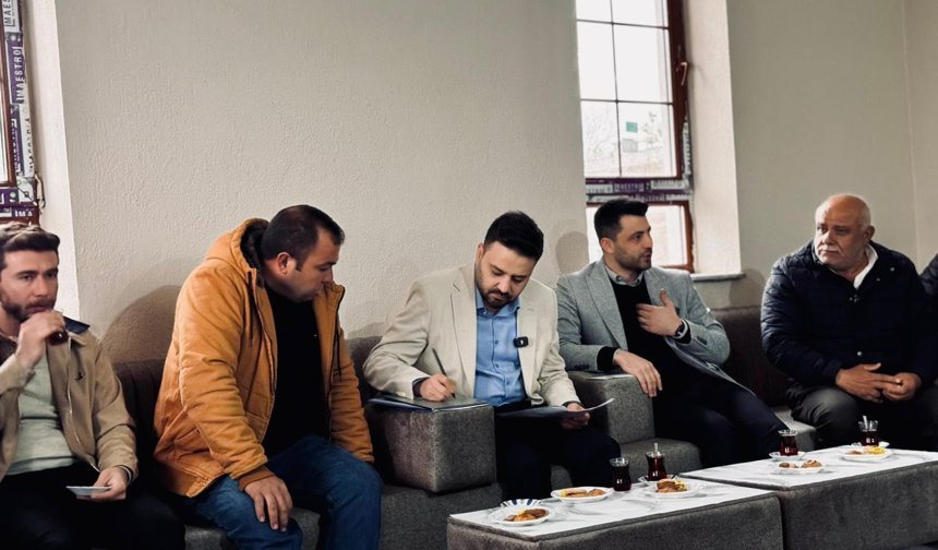 AK Parti İl Başkanı Aygün Gülşehir’de Köy Ziyaretlerinde Bulundu