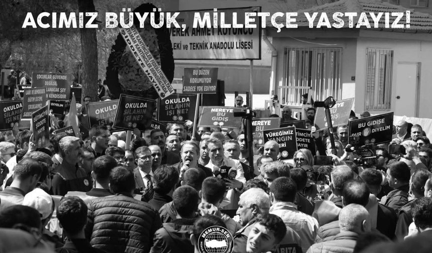 Eğitim-Bir-Sen Nevşehir: “Okullar Güvenli Olmak Zorundadır”