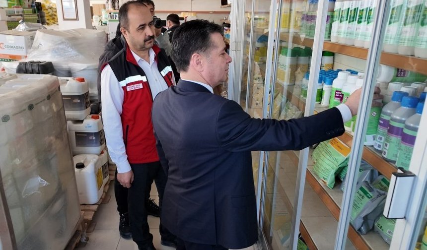 Nevşehir’de Bitki Koruma Ürünleri Bayilerine Sıkı Denetim