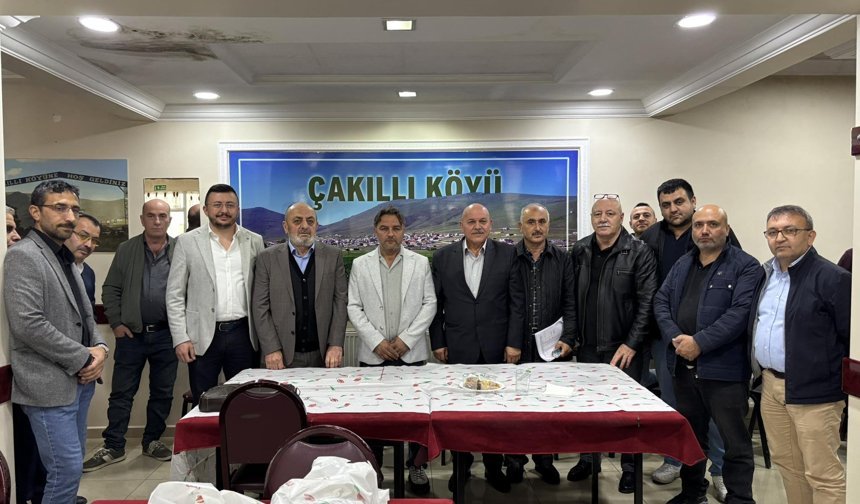 Çakıllı Köyü Derneği’nde Yeni Yönetim Belirlendi