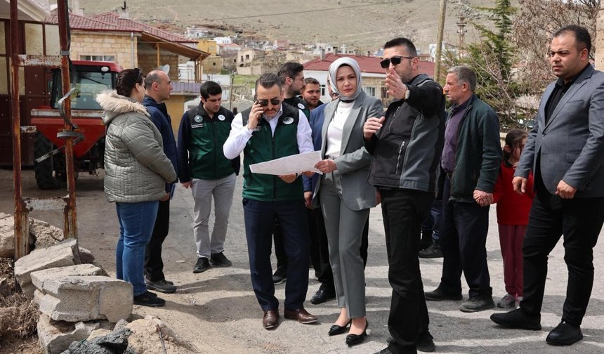 Özlüce’de Kanal Çalışmaları Yerinde İncelendi