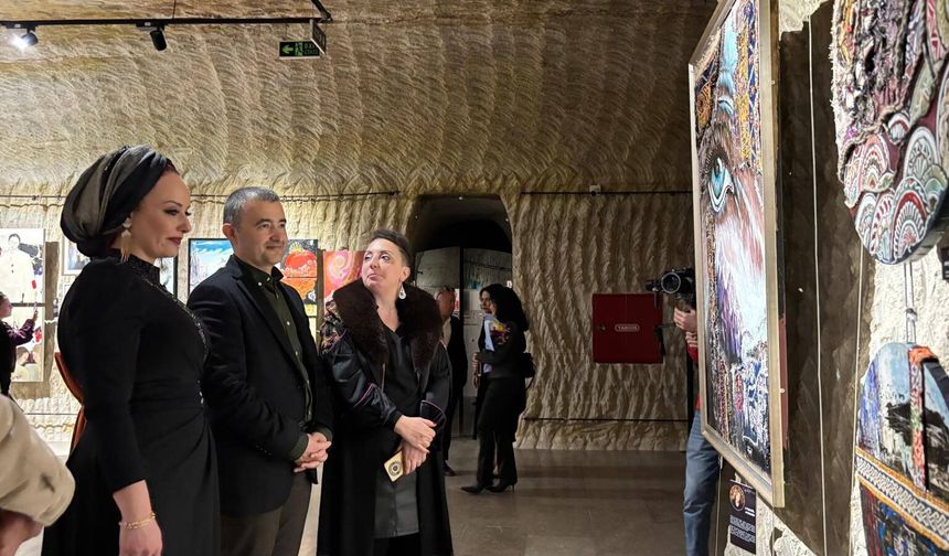 Kapadokya’nın Renkleri Avanos’ta Sanatseverlerle Buluştu