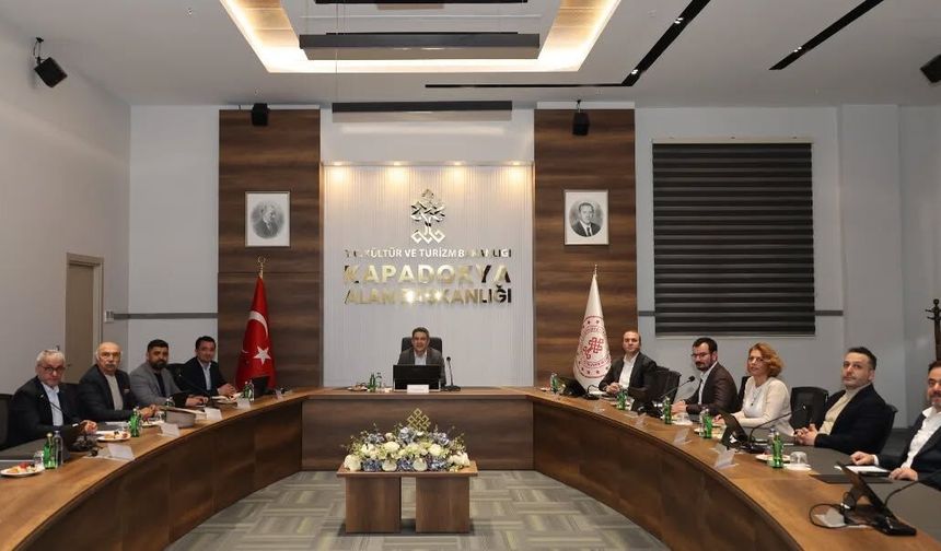Kapadokya Alan Başkanlığı Turizm Sektörüyle Bir Araya Geldi