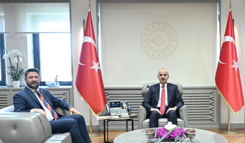 Milletvekili Emre Çalışkan’dan Bakan Uraloğlu’na Ziyaret