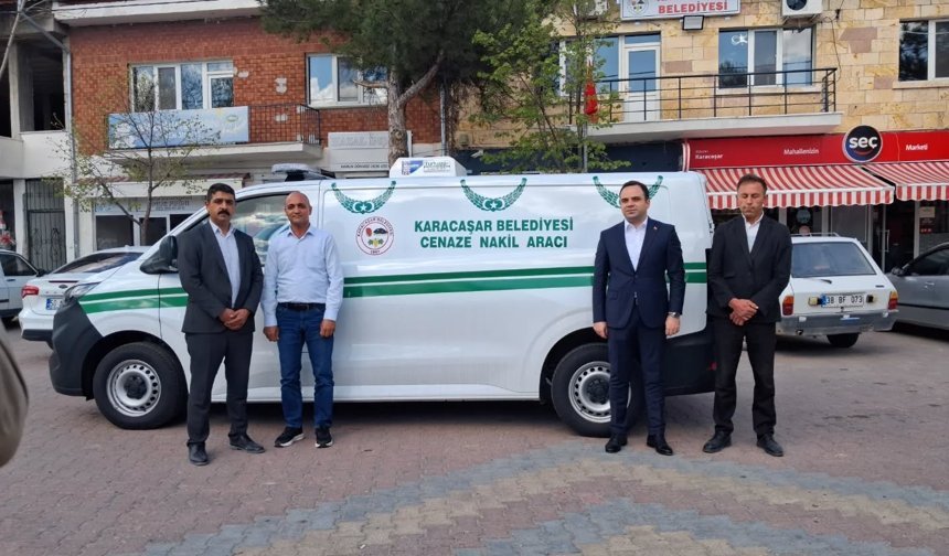 Karacaşar’a Cenaze Aracı Kazandırıldı