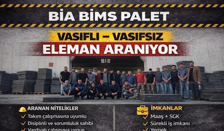 Bia Bims Palet'e çalışma arkadaşları aranıyor