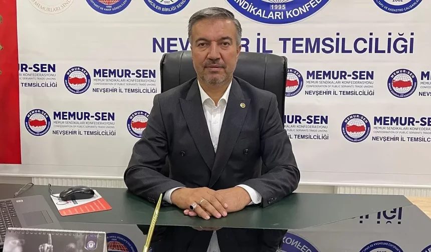 Nevşehir EBS Başkanı Öcal:“15 Nisan’da İş Bırakıyoruz”