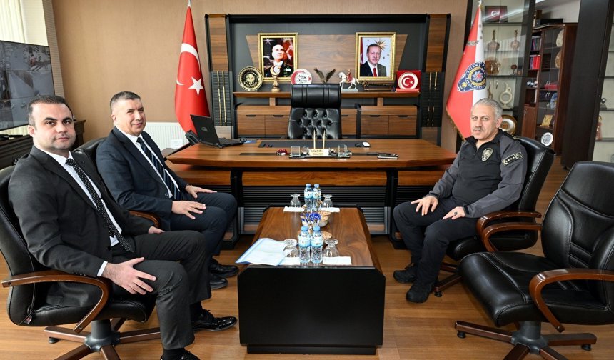 İl Sağlık Müdürlüğü’nden Nevşehir Emniyet Müdürlüğü’ne Ziyaret