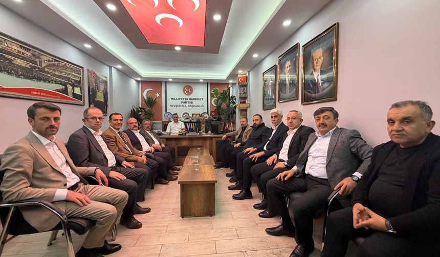 Nevşehir MHP'den güç gösterisi