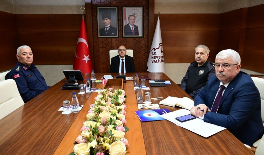 Nevşehir'de Okul Güvenliği Zirvesi