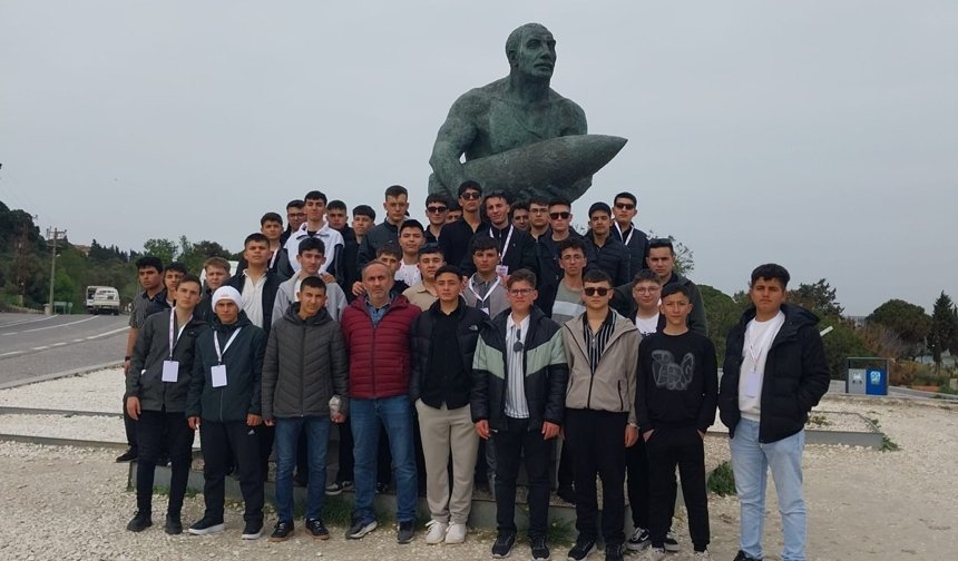 Derinkuyu Gençliği Ecdadın Huzurunda Çanakkale'de!