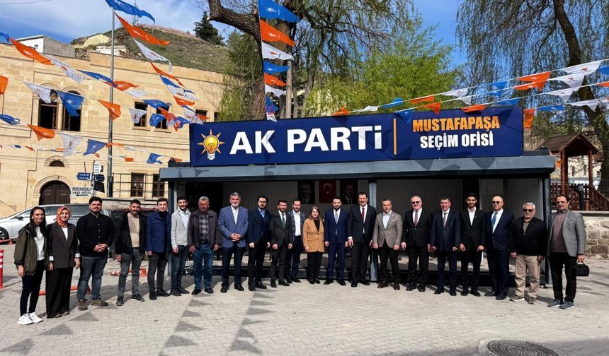 AK Parti Mustafapaşa’da Seçim Ofisi Açtı