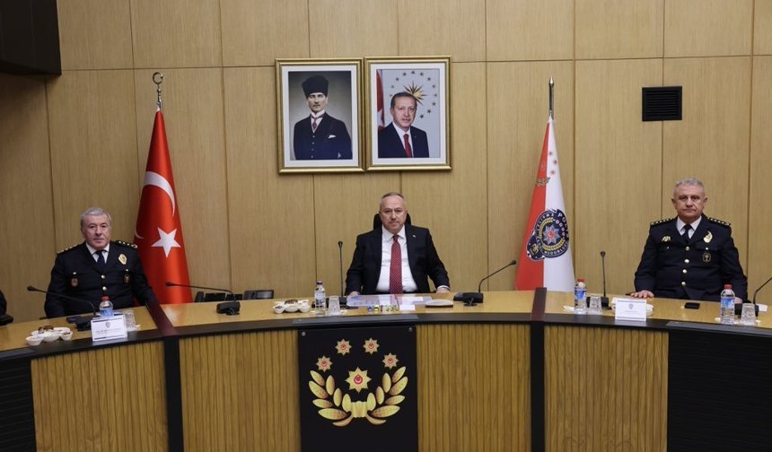 Emniyet Genel Müdürü Fidan’dan İlk Toplantı