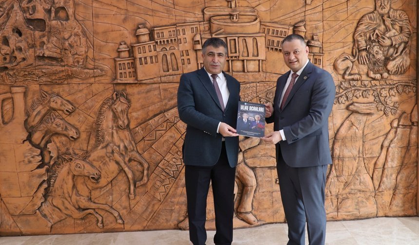 Nevşehir Ülkü Ocakları’ndan Rektör Aktekin’e Ziyaret