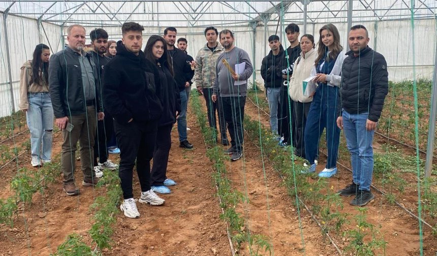 Avanos’ta Örnek Tarım Uygulaması: Öğrenciler Sahada