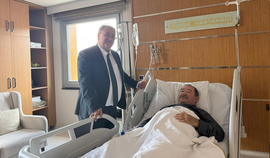 CHP Nevşehir Heyeti, İl Genel Meclisi Üyesi Yıldırım’ı Hastanede Ziyaret Etti
