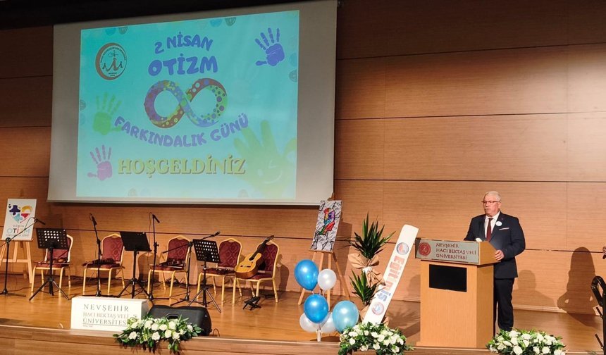 Nevşehir'de 2 Nisan Otizm Farkındalık Günü Programı Düzenlendi