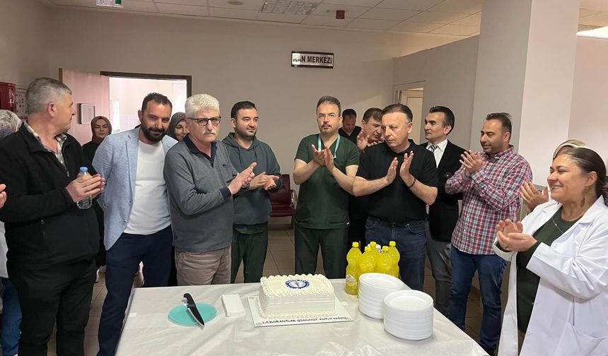 Nevşehir Devlet Hastanesi'nde Laborantlar günü kutlandı