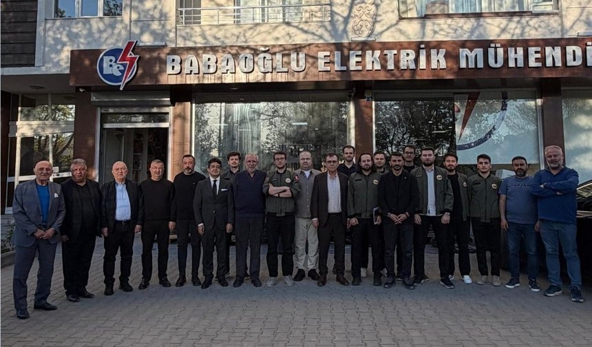 Babaoğlu Enderun mühendislik kulübünü ağırladı
