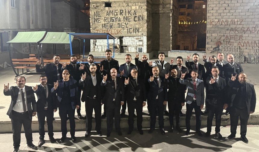 Nevşehir Ülkü Ocakları yönetimi bir araya geldi