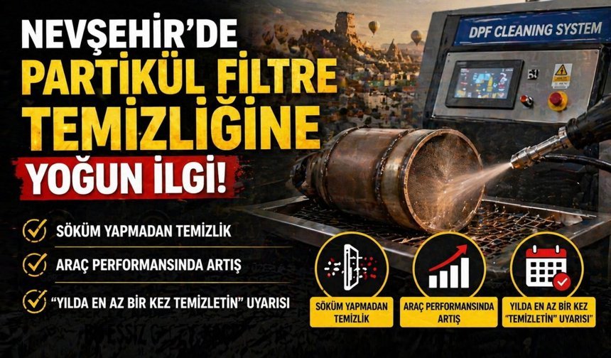 Nevşehir’de Partikül Temizliğine Yoğun İlgi