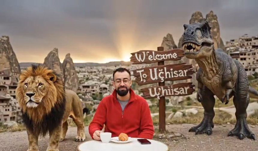 Yapay Zekâ ile Kapadokya'dan Görüntüler