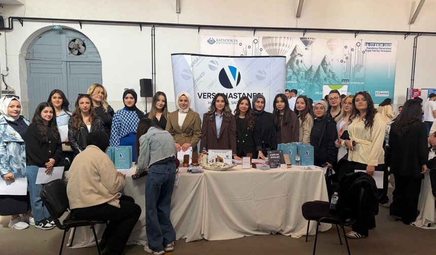 Versa Hastanesi Kapadokya Üniversitesi Kariyer Günleri’nde Öğrencilerle Buluştu