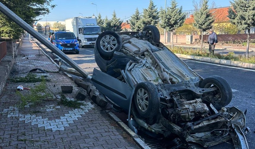 Kaymaklı Girişinde Feci Kaza: 2 Yaralı