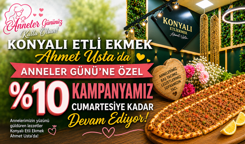 Konyalı Etli Ekmek’te indirim devam ediyor