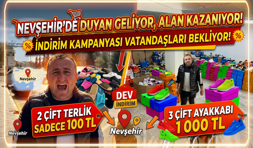 Nevşehir'de Çılgın Kampanya Sizleri Bekliyor