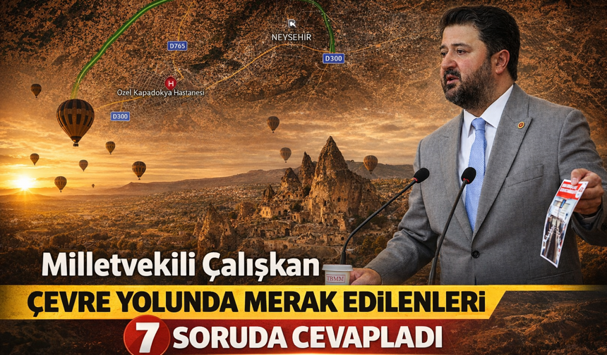 7 Soruda Nevşehir Kuzeybatı Çevre Yolu