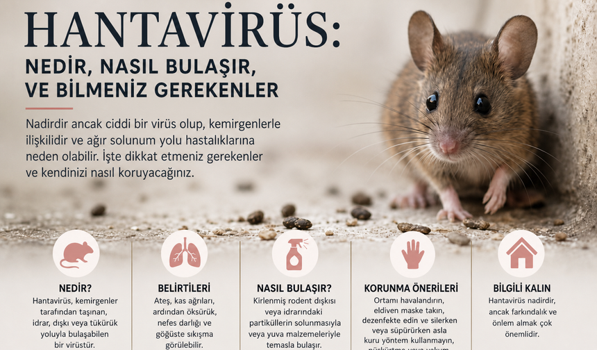 Hantavirüs Türkiye'de de Görüldü mü?