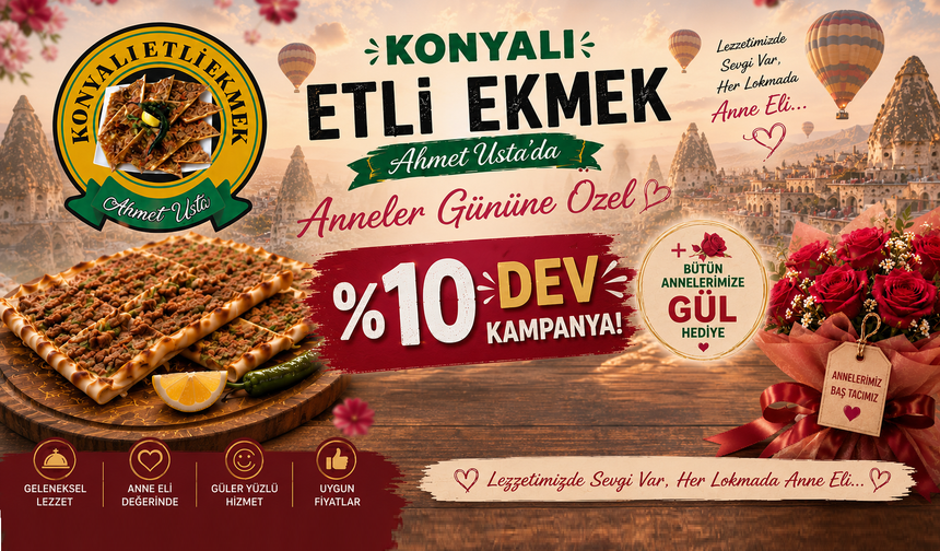 Anneler Günü İndirimi ve Gül Hediyesi