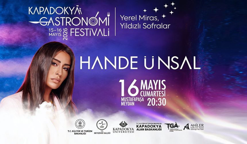Hande Ünsal Kapadokya’da Sahne Alacak