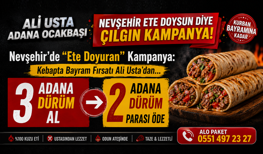 Nevşehir’de “Ete Doyuran” Kampanya