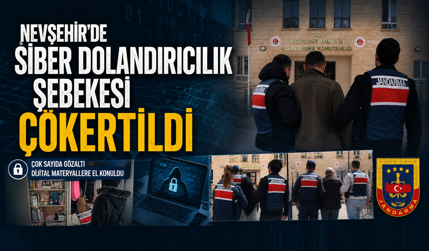 Avanos’ta Rent-a Car Dolandırıcılığı Operasyonu