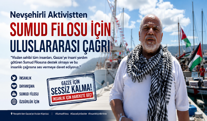Nevşehirli Aktivistten Uluslararası Çağrı