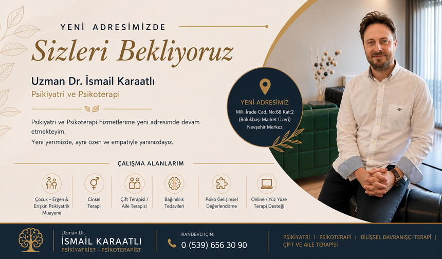 Nevşehir’de Ruh Sağlığına Yeni Merkez