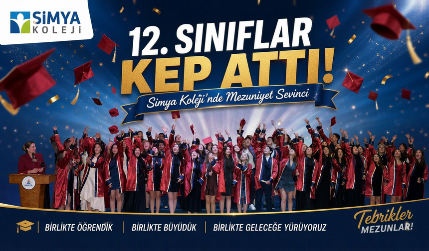 Nevşehir Simya Koleji’nde Mezuniyet Coşkusu