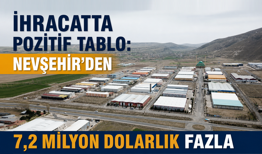 Nevşehir’in İhracatı 19,7 Milyon Dolara Ulaştı