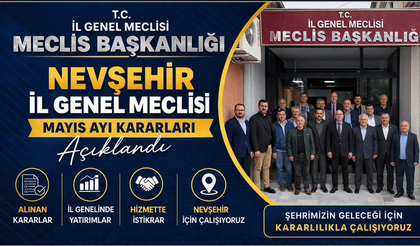 Nevşehir’de Araçlar Belediyelere Devredildi