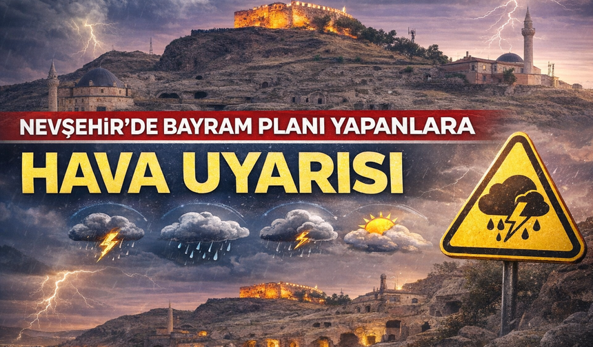 Kurban Bayramı’nda Nevşehir’de hava durumu