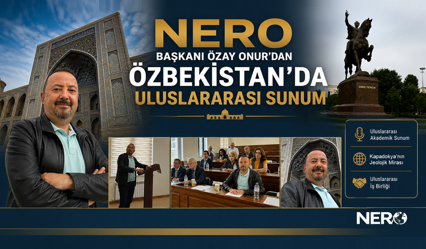 Özay Onur, Özbekistan’da Kapadokya’yı Anlattı