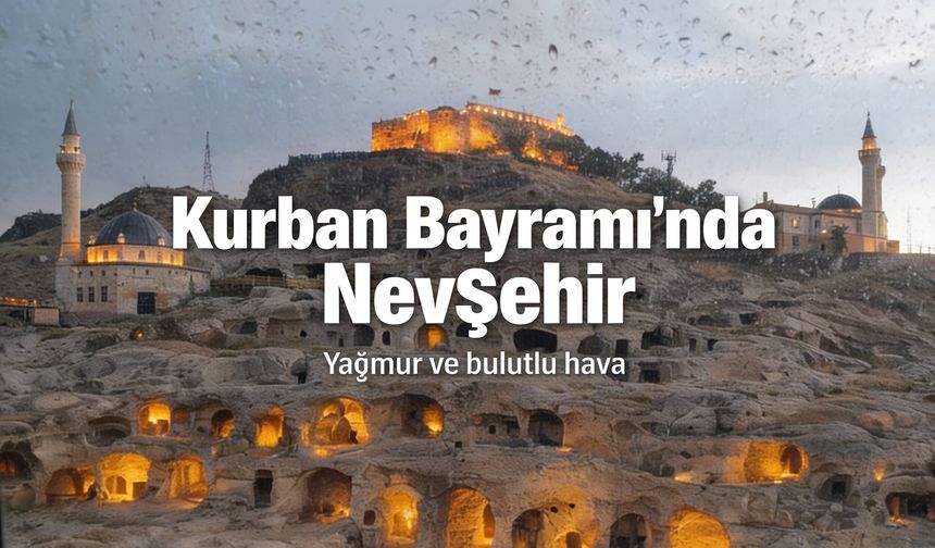 Kurban Bayramı’nda Nevşehir’de hava durumu